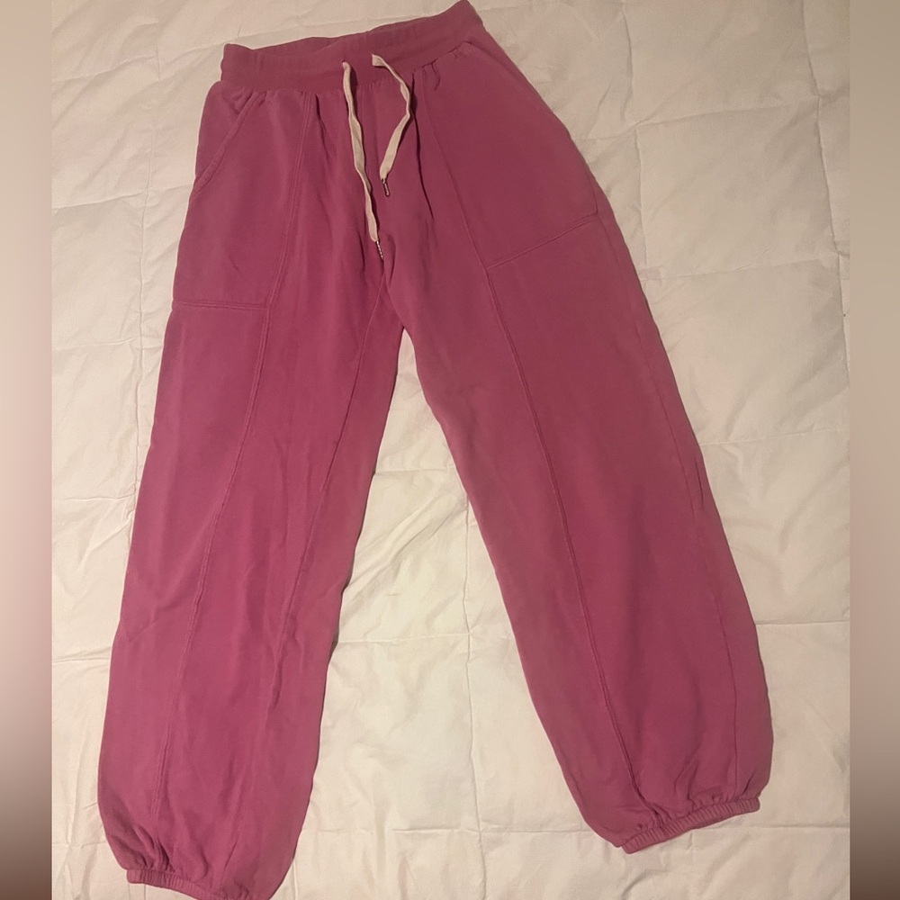 Back Beat Co. Rose pink Joggers